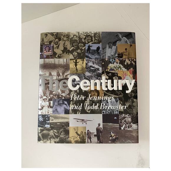 Vintage First Edition coffee table book, "Century"  Peter Jennings Todd Brewster - Picture 1 of 9